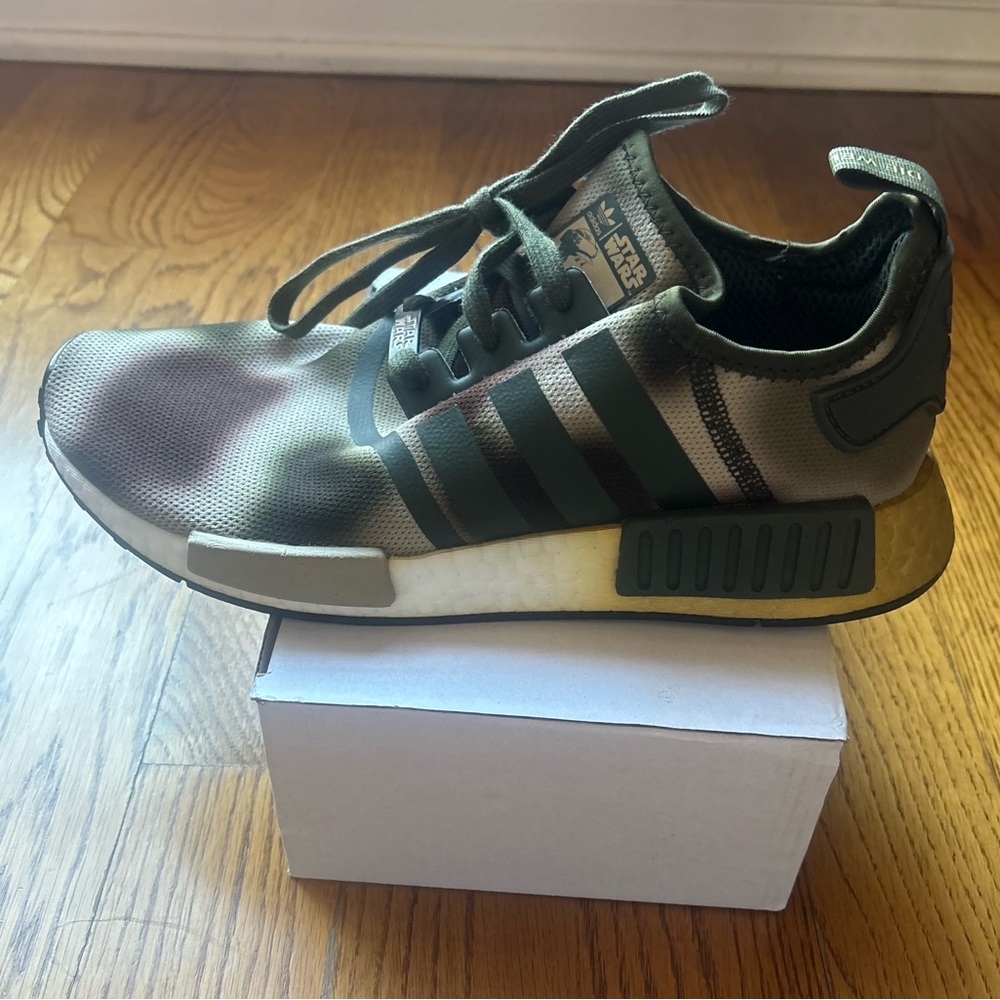 adidas NMD_R1 x Star Wars “Princess Leia” Camo Sneakers FW2280 Women’s 9.5